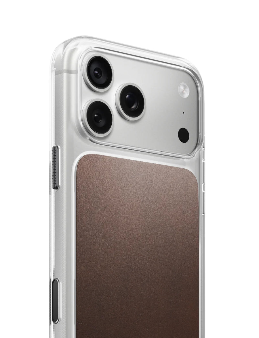 Clear Leather Case
